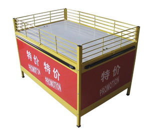 China Tratamento de superfície de revestimento do pó da feira profissional da tabela de Plasticpromotion do produto comestível fornecedor